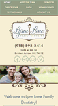 Mobile Screenshot of lynnlanefamilydentistry.com